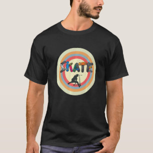 Camiseta Vintage Skater Para Patinetes E Skater Boys