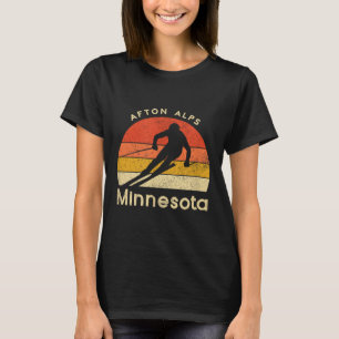 Camiseta Vintage Ski Afton Alps Minnesota Mountain