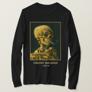 Camiseta Vintage Skull Smoking - Simples inspiração de Van 