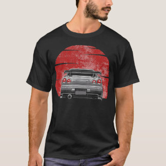 Camiseta Vintage Skyline JDM Gt