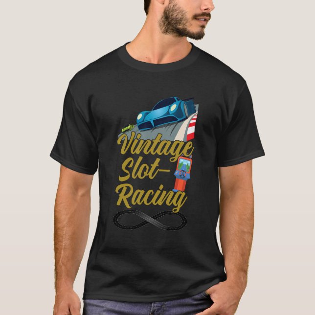 Camiseta Vintage Slot Racing (Frente)
