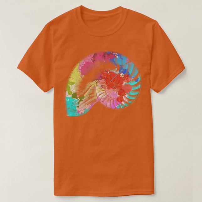Camiseta Vintage Snail Shell Snail (Frente do Design)