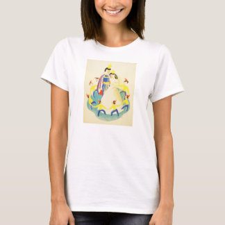 Camiseta Vintage Snow White e a Poster dos Sete Anões