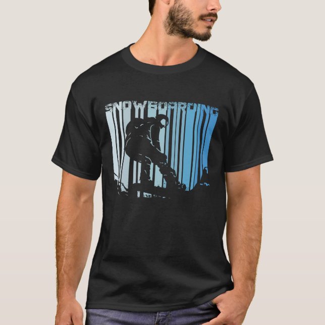 Camiseta Vintage Snowboarding (Frente)