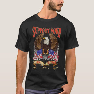 Camiseta Vintage - Socorro aos seus veteranos locais