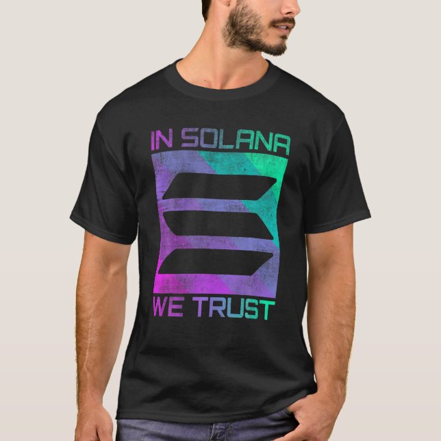 Camiseta Vintage Solana Crypto Coin Token Cryptocurrency Wa (Frente)