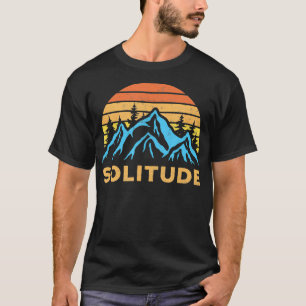 Camiseta Vintage Solitude Utah Retro Mountain Souvenir