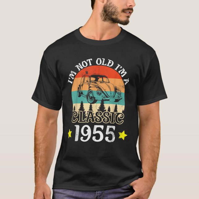 Camiseta Vintage, sou um clássico 70 de 1955. (Frente)
