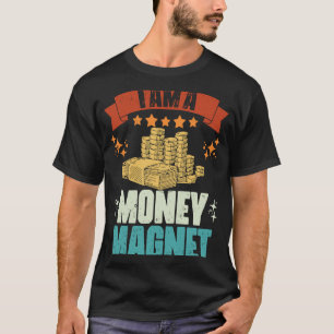 Camiseta Vintage Sou Uma Manifestação De Magnetos De Dinhei