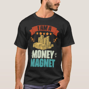 Camiseta Vintage Sou Uma Manifestação De Magnetos De Dinhei