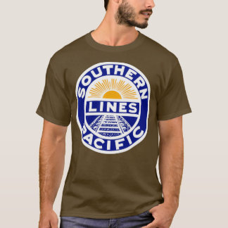 Camiseta Vintage Southern Pacific Lines Railroad