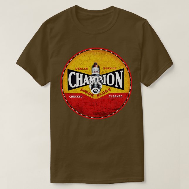 Camiseta Vintage Spark Plug (Frente do Design)
