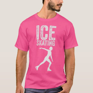 Camiseta Vintage Sport Ice Skating Amante Ice Skating Man S