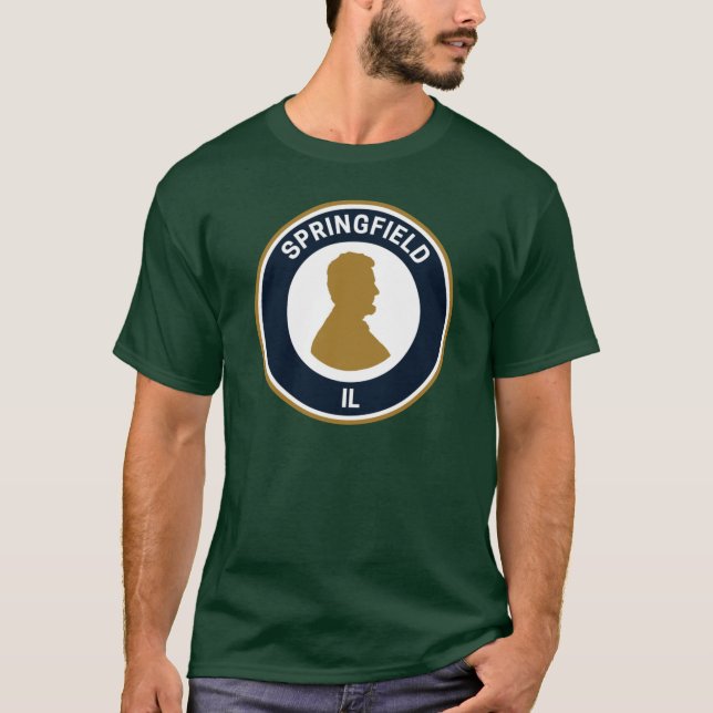 Camiseta Vintage Springfield Illinois (Frente)