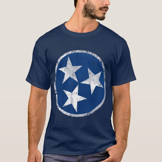 Camiseta Vintage State Flag ofennessee family (Frente)