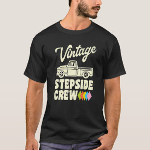 Camiseta Vintage Step Side Pickup Truw Short-Bed Truw