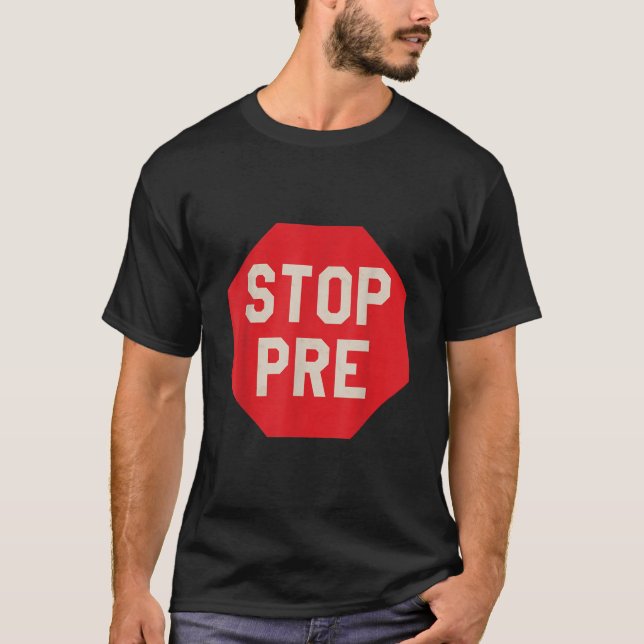 Camiseta Vintage Stop Pre Marathon Running Legen (Frente)
