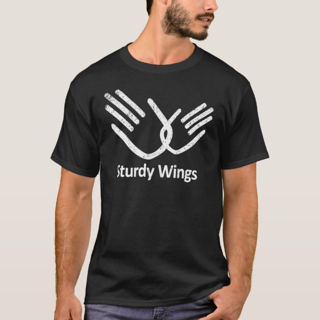 Camiseta Vintage Sturdy Wings (Frente)
