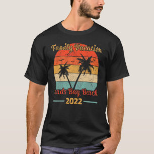 Camiseta Vintage Style Family Vacation 2022 Anguilla Meads