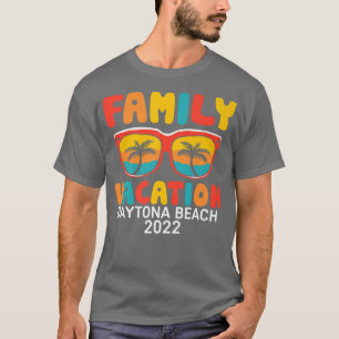 Camiseta Vintage Style Family Vacation 2022 Florida Daytona