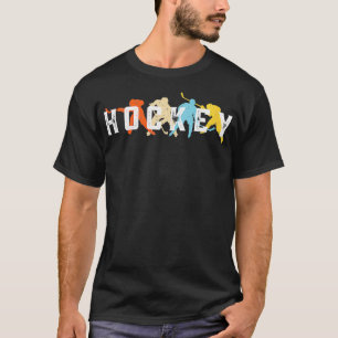 Camiseta Vintage Style Ice Hockey Fans de Hóquei em Hóquei 