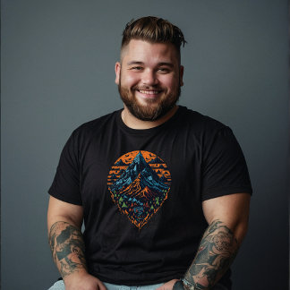 Camiseta Vintage Style Mountain Creek — Acampamento selvage