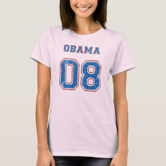 Camiseta Vintage Style Obama Tee - Eleição 2008