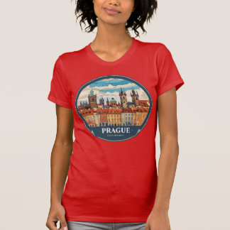 Camiseta "Vintage-Style Praga"
