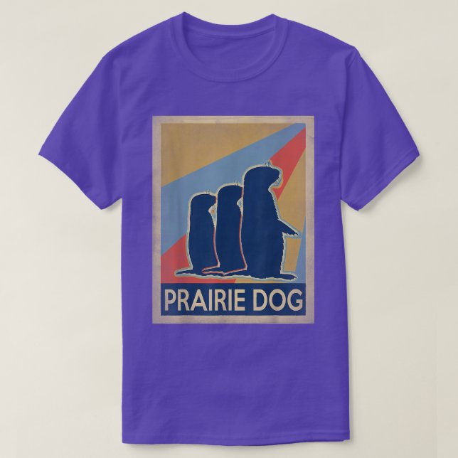 Camiseta Vintage style prairie dog (Frente do Design)