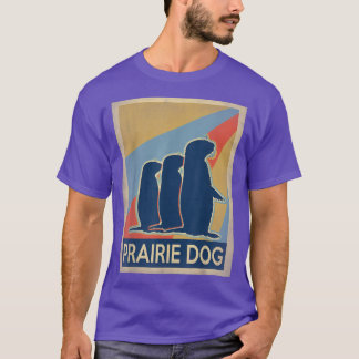 Camiseta Vintage style prairie dog