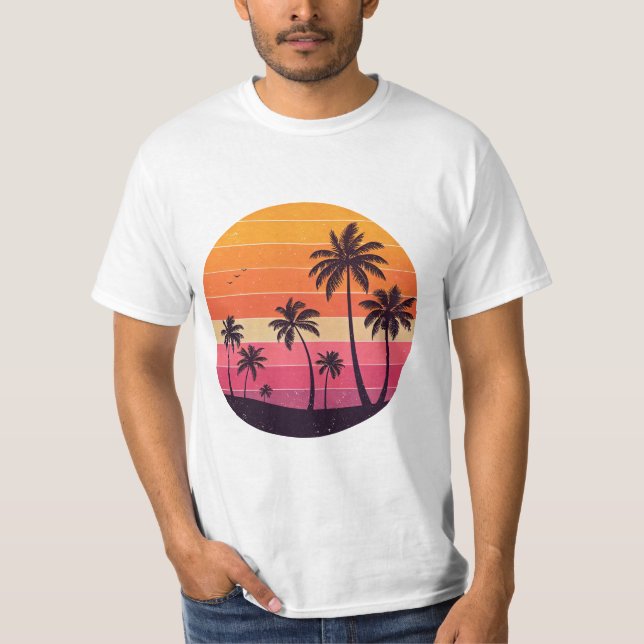 Camiseta vintage style t shirt design (Frente)
