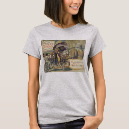 Camiseta Vintage Suffrage Poster dos Direitos da Mulher
