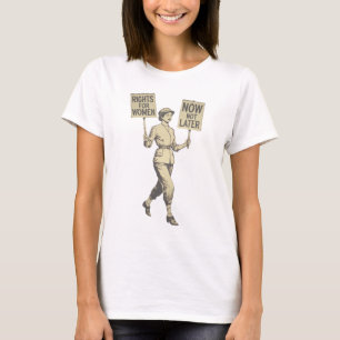Camiseta Vintage Suffragette Rights for Women