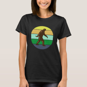 Camiseta Vintage Sunset Bigfoot Sasquatch