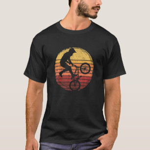 Camiseta Vintage Sunset BMX 80S Retro Bike Riders Bicicleta