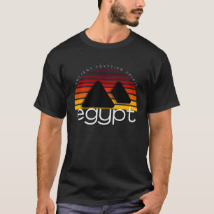 Camiseta Vintage Sunset Egypt T Shirt Egípcio Tee