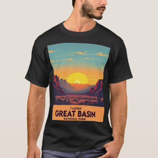 Camiseta Vintage Sunset Excelente Basin National Park - Nev