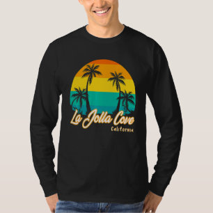 Camiseta Vintage Sunset La Jolla Cove Beach CA Summer Vacat