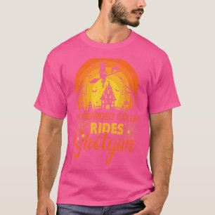 Camiseta Vintage Sunset My Gordon Setter Ride Shotgun H