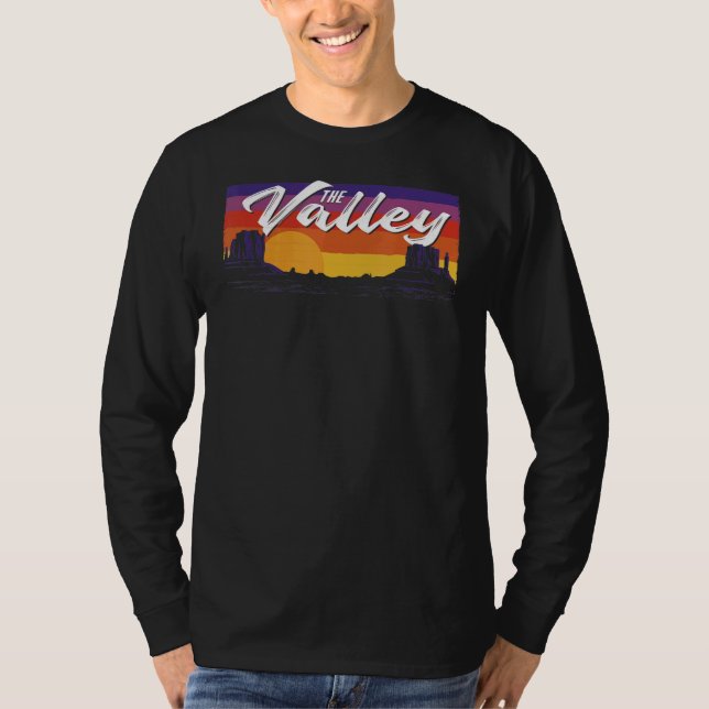 Camiseta Vintage Sunset Phoenix Arizona (Frente)