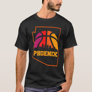 Camiseta Vintage Sunset Phoenix Arizona Retro Classic Arizo