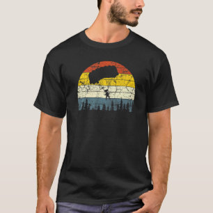 Camiseta Vintage Sunset Retro Skydiving Retro Paraquedas S
