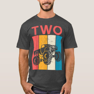Camiseta Vintage Sunset Retro Sou dois monstros de segundo