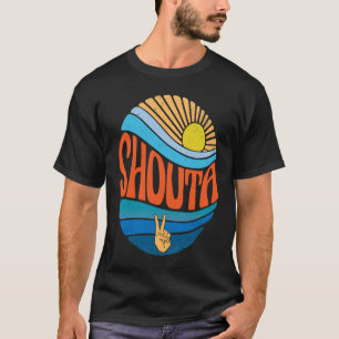 Camiseta Vintage Sunset Shouta Groovy Tie Dye