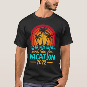 Camiseta Vintage Sunset Summer Vacation 2022, Florida Siest
