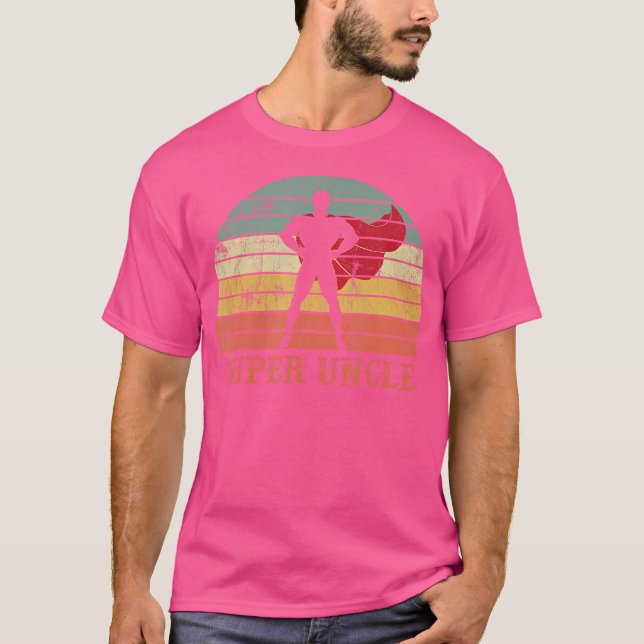 Camiseta Vintage Sunset Super Tio Gifs - Tio (Frente)