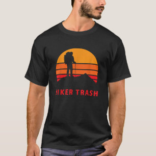Camiseta Vintage Sunset - Texto Em Dificuldade Através Do H