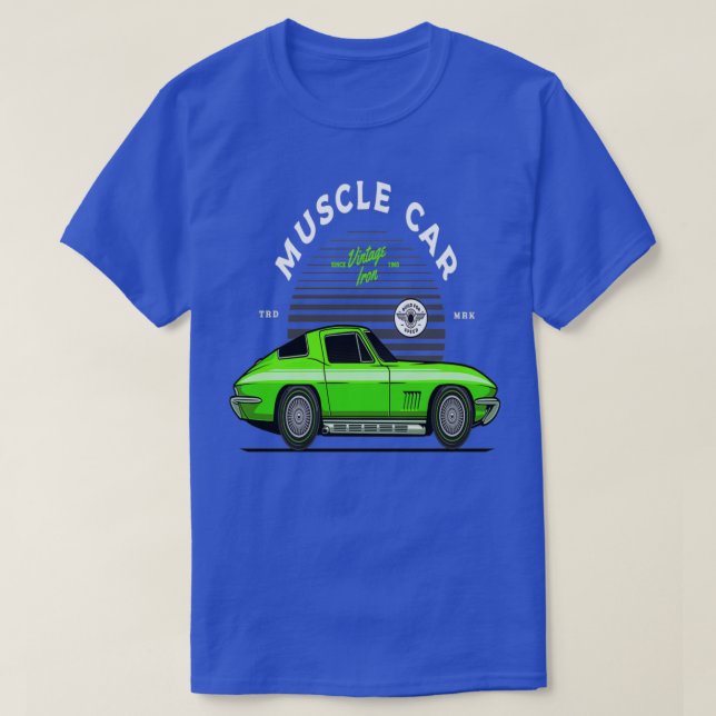Camiseta Vintage Super Musical Car 1 (Frente do Design)
