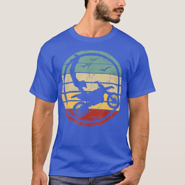 Camiseta Vintage Supercross Freestyle Motocross Ring (Frente)