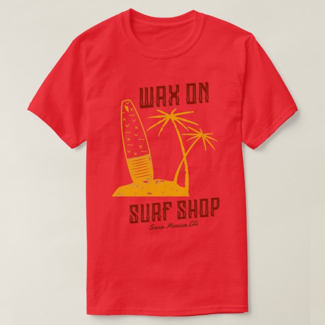 Camiseta Vintage surf compro California T (Frente do Design)